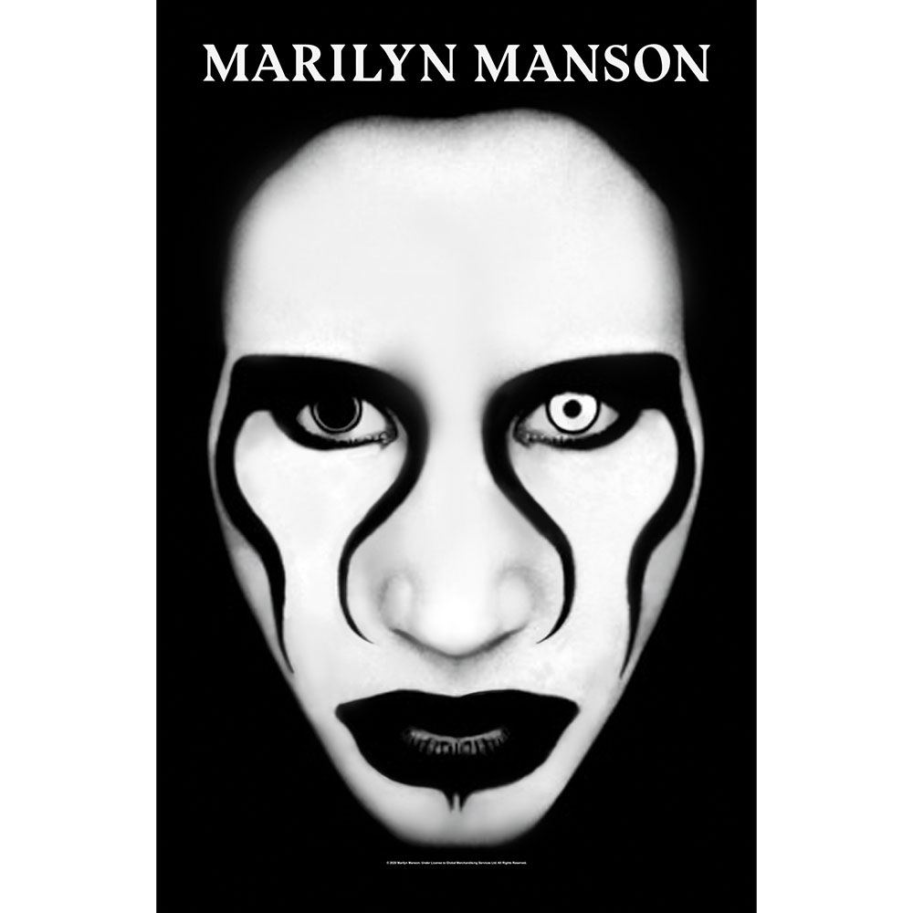Plagát Marilyn Manson - Defiant Face