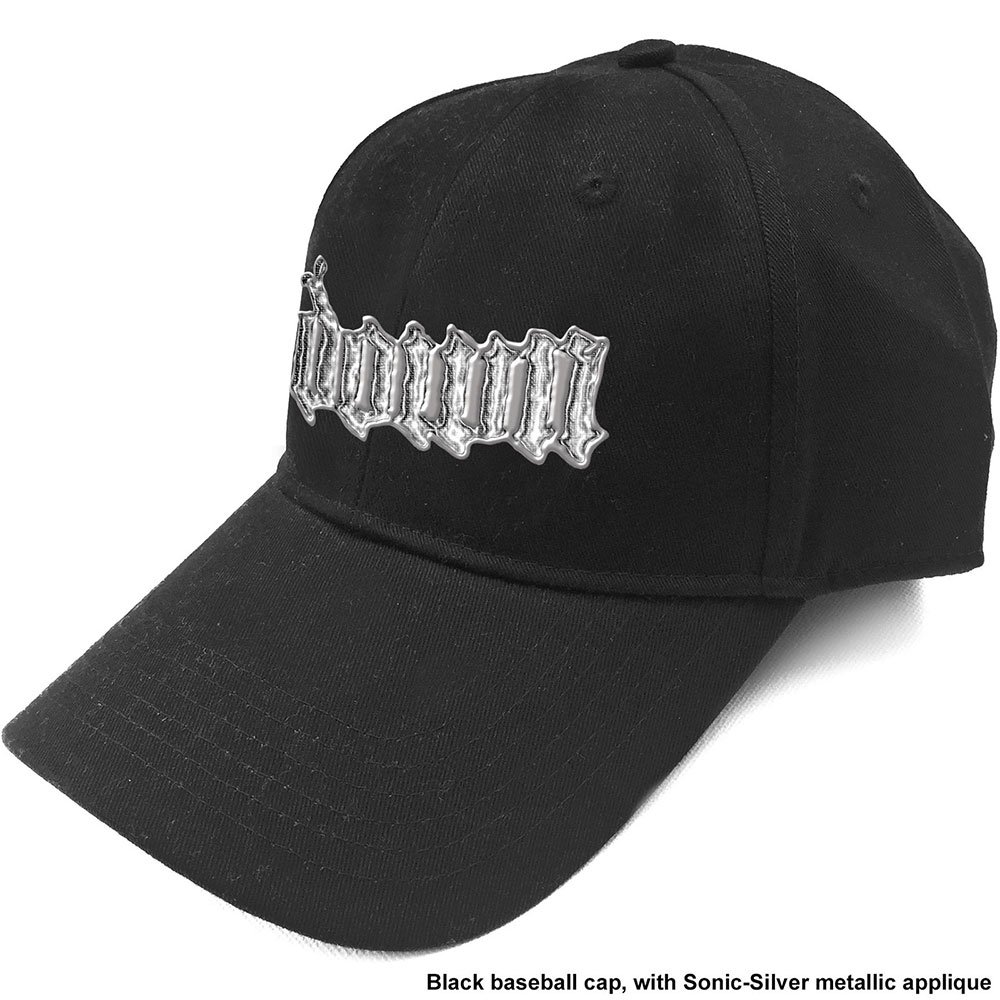 Šiltovka Down - Sonic Silver Logo, Unisex,Čierna,Univerzálna