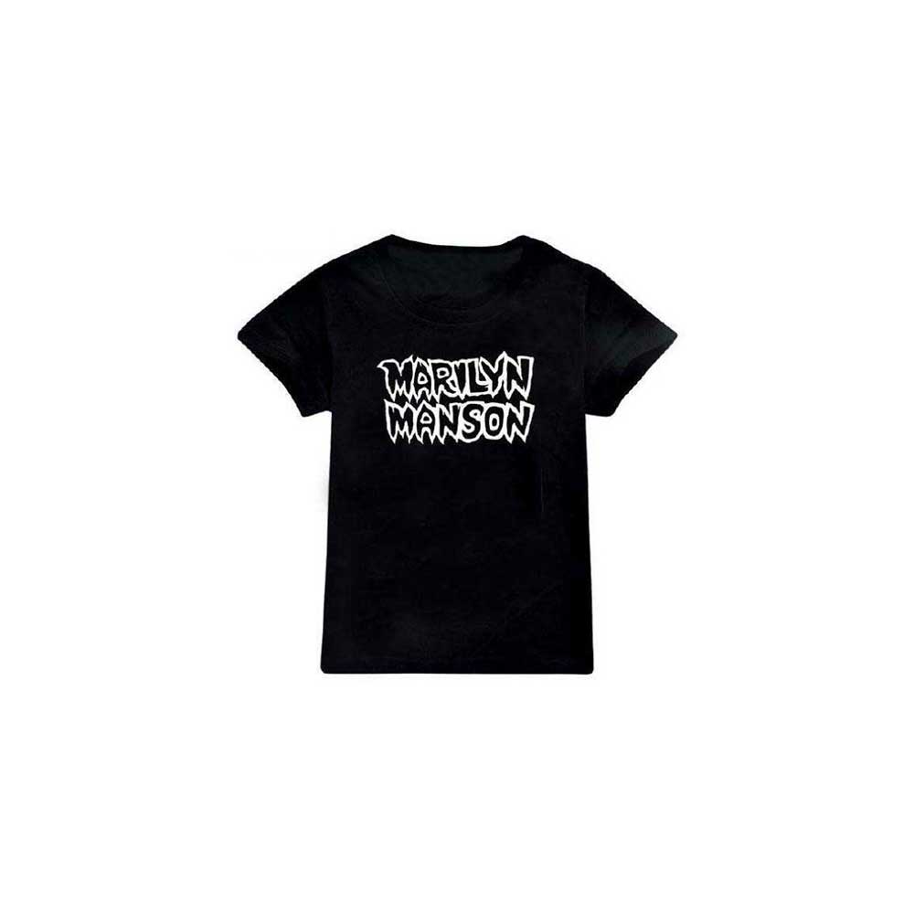 Tričko Marilyn Manson - Classic Logo, Dieťa,Čierna,12 – 14 rokov