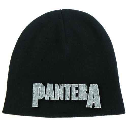 Čapica Pantera - Logo, Unisex,Čierna,Univerzálna