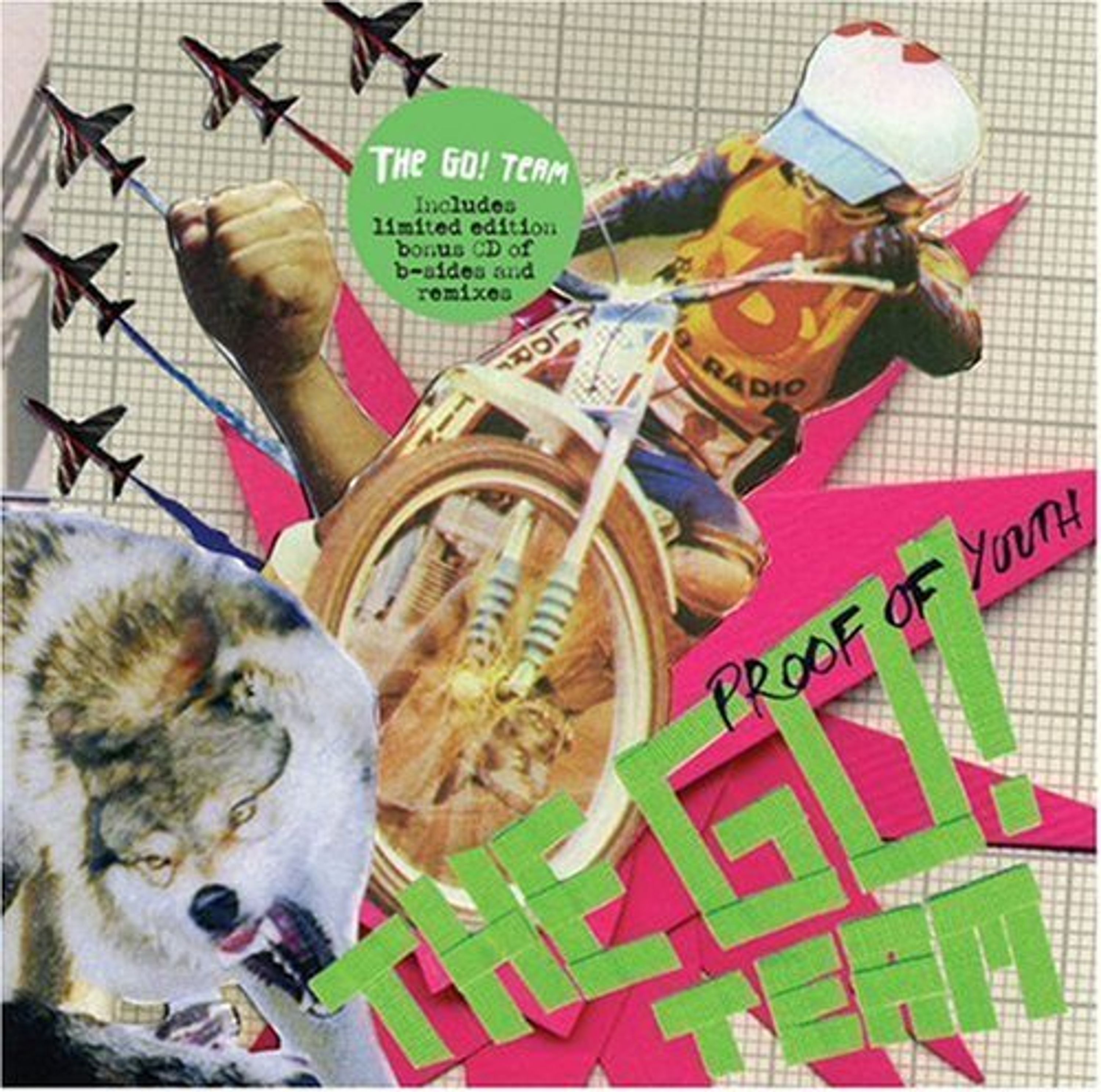 CD The Go! Team - PROOF OF YOUTH