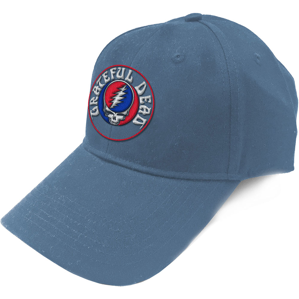 Šiltovka Grateful Dead - Steal Your Face Logo, Unisex,Modrá,Univerzálna