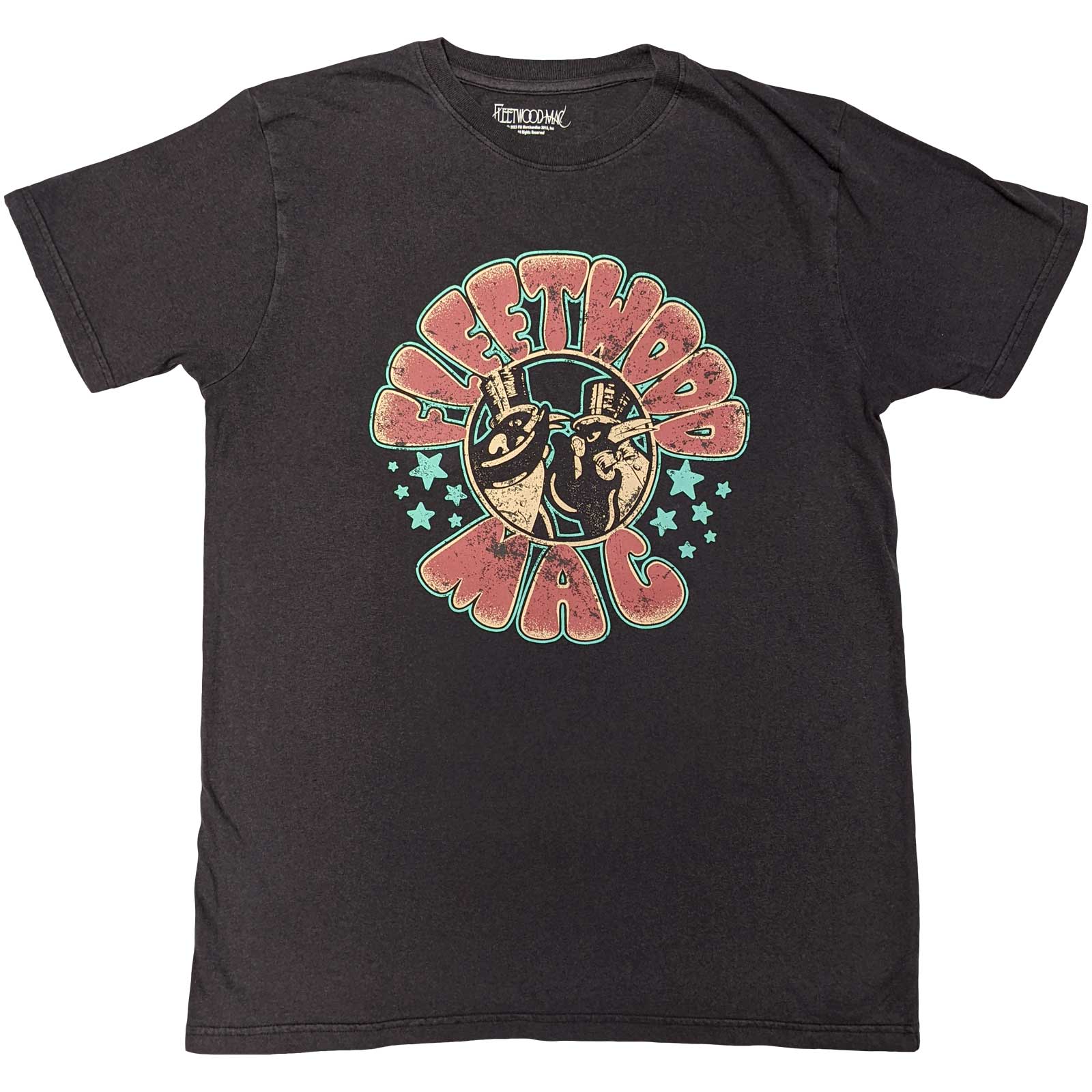 Tričko Fleetwood Mac - Stars & Penguins, Unisex,Čierna,XXL