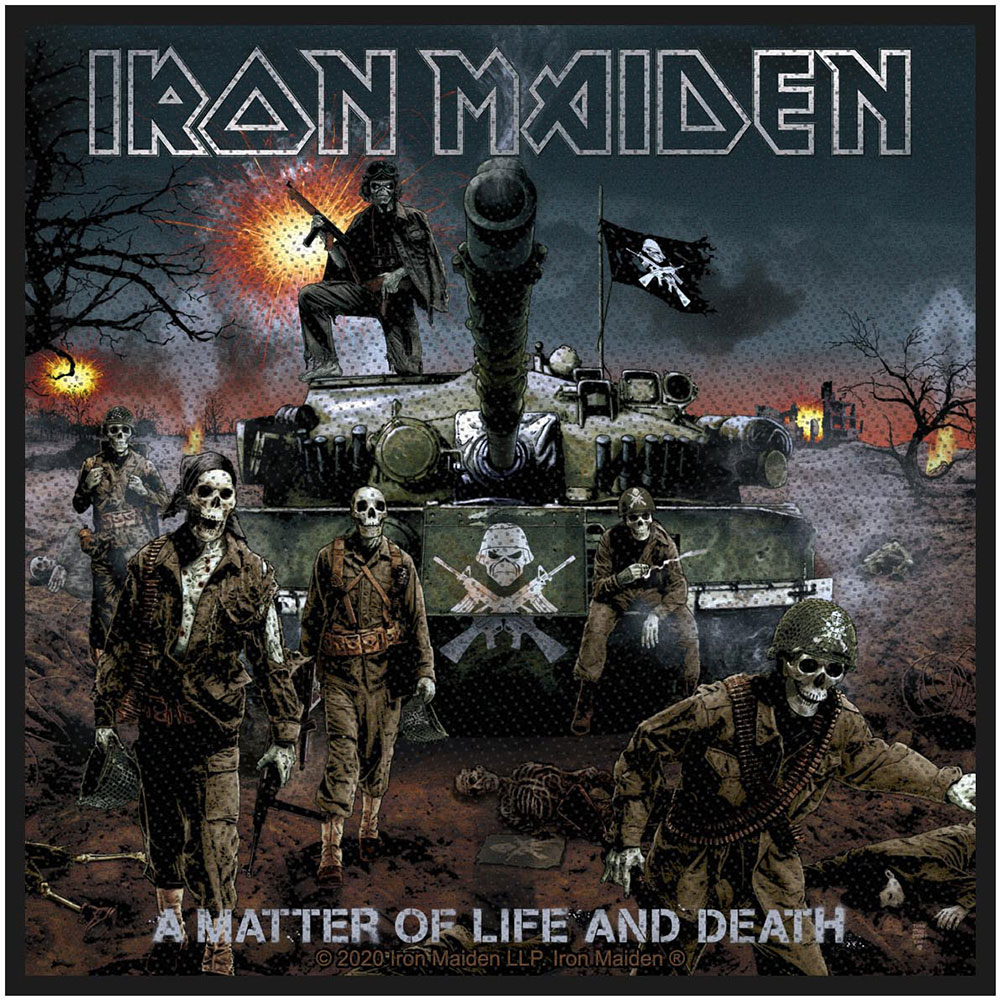Nažehlovačka Iron Maiden - Matter Of Life And Death 2020
