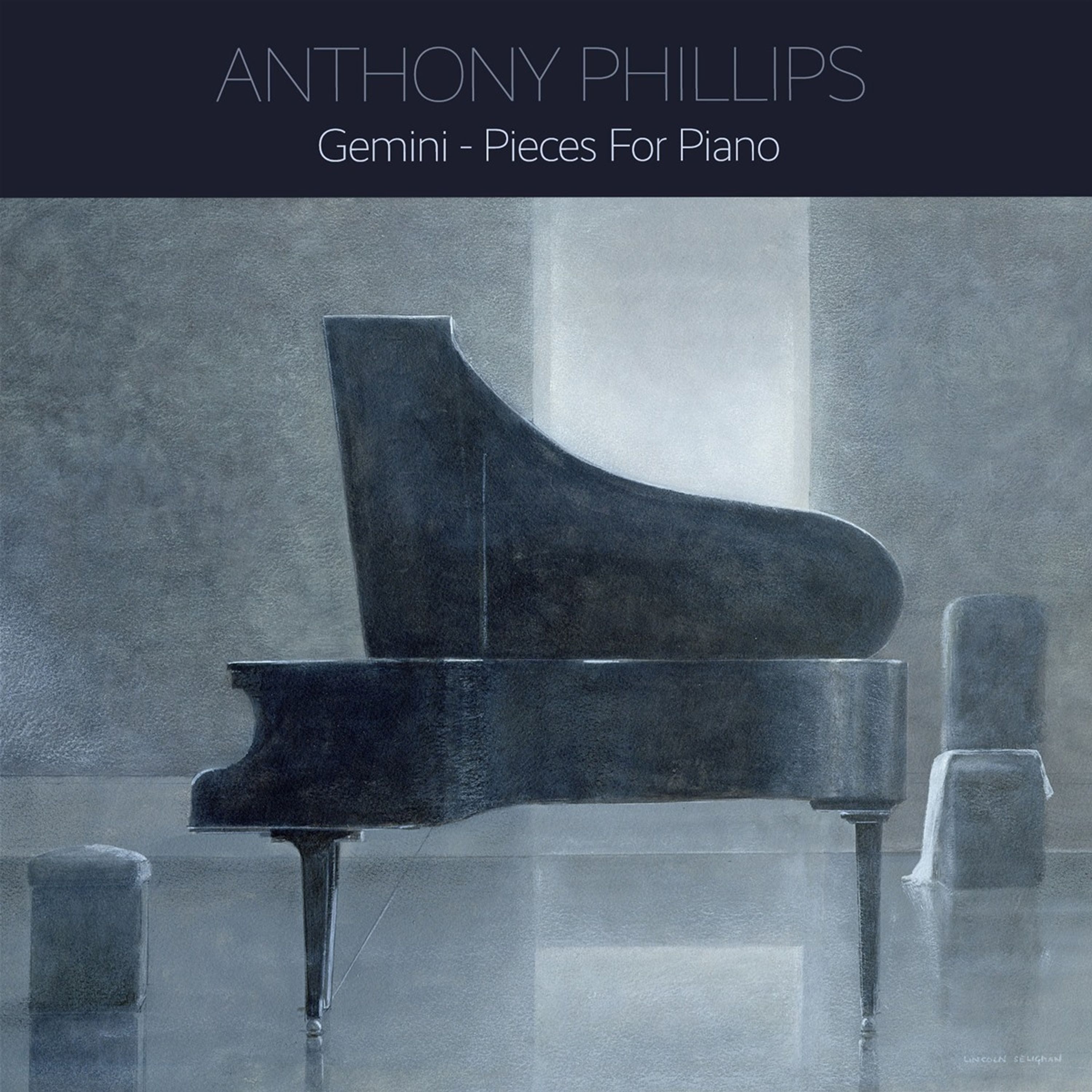 CD Anthony Phillips - GEMINI - PIECES FOR PIANO
