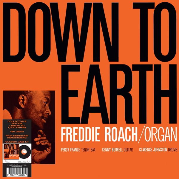 Vinyl Freddie Roach - DOWN TO EARTH