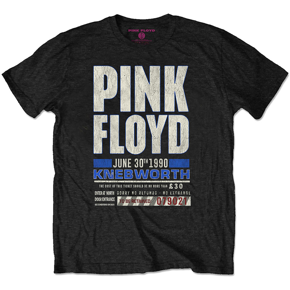 Tričko Pink Floyd - Knebworth '90 Red, Unisex,Čierna,XXL