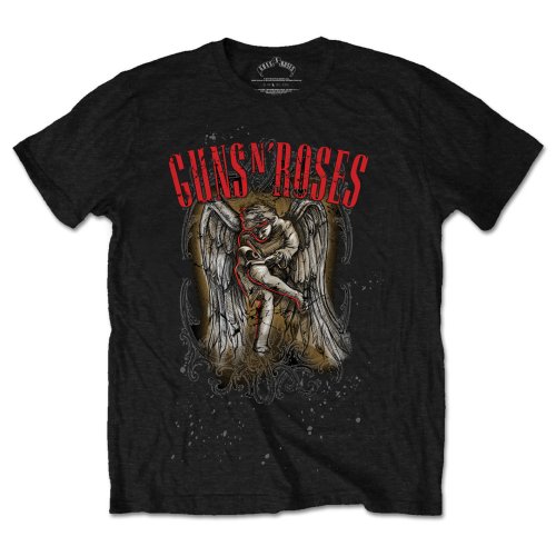 Tričko Guns N’ Roses - Sketched Cherub, Unisex,Čierna,XXL
