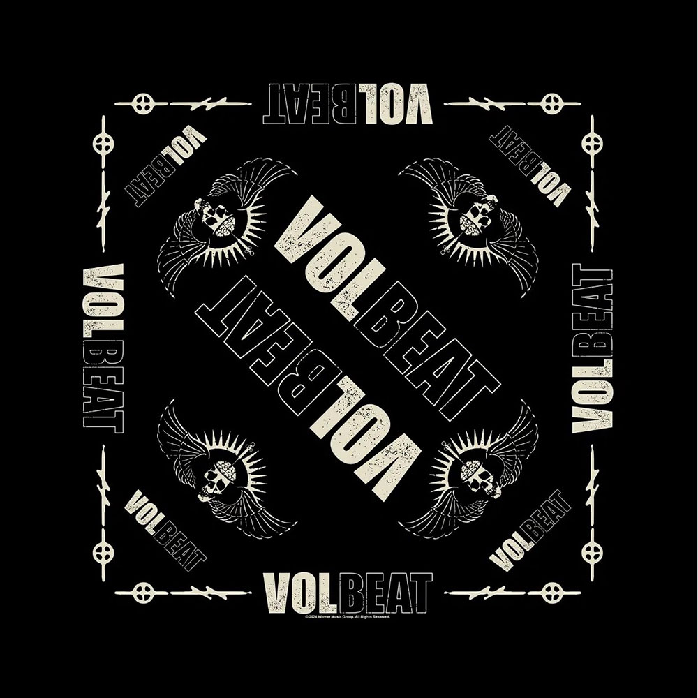Šatka Volbeat - Logo, Unisex,Čierna,Univerzálna