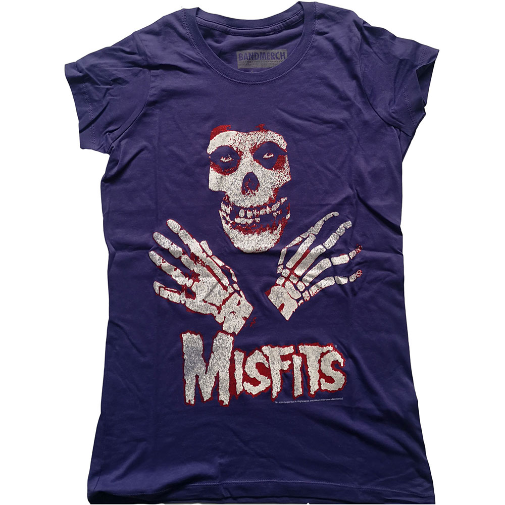 Tričko Misfits - Hands, Žena,Fialová,M