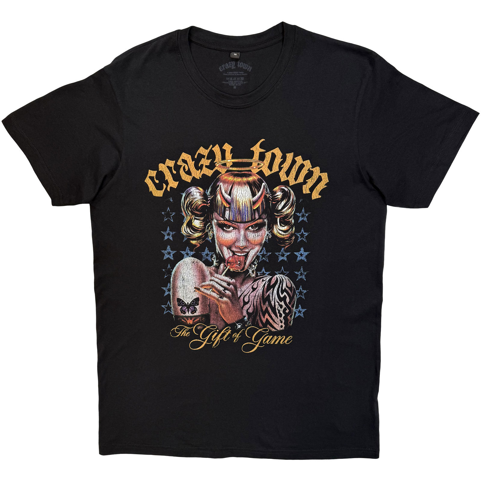 Tričko Crazy Town - The Gift Of Game, Unisex,Čierna,XXL