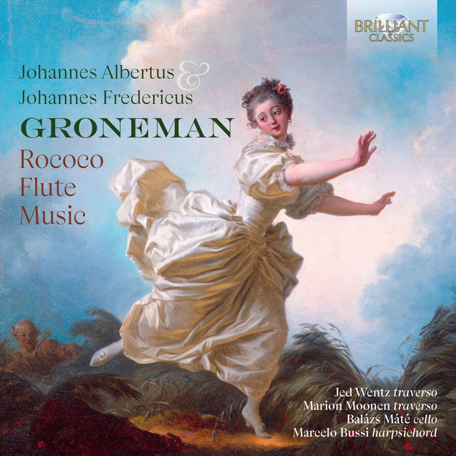 CD Jed Wentz & Marion Moonen - JOHANNES ALBERTUS & JOHANNES FREDERICUS GRONEMAN: ROCOCO FLUTE MUSIC