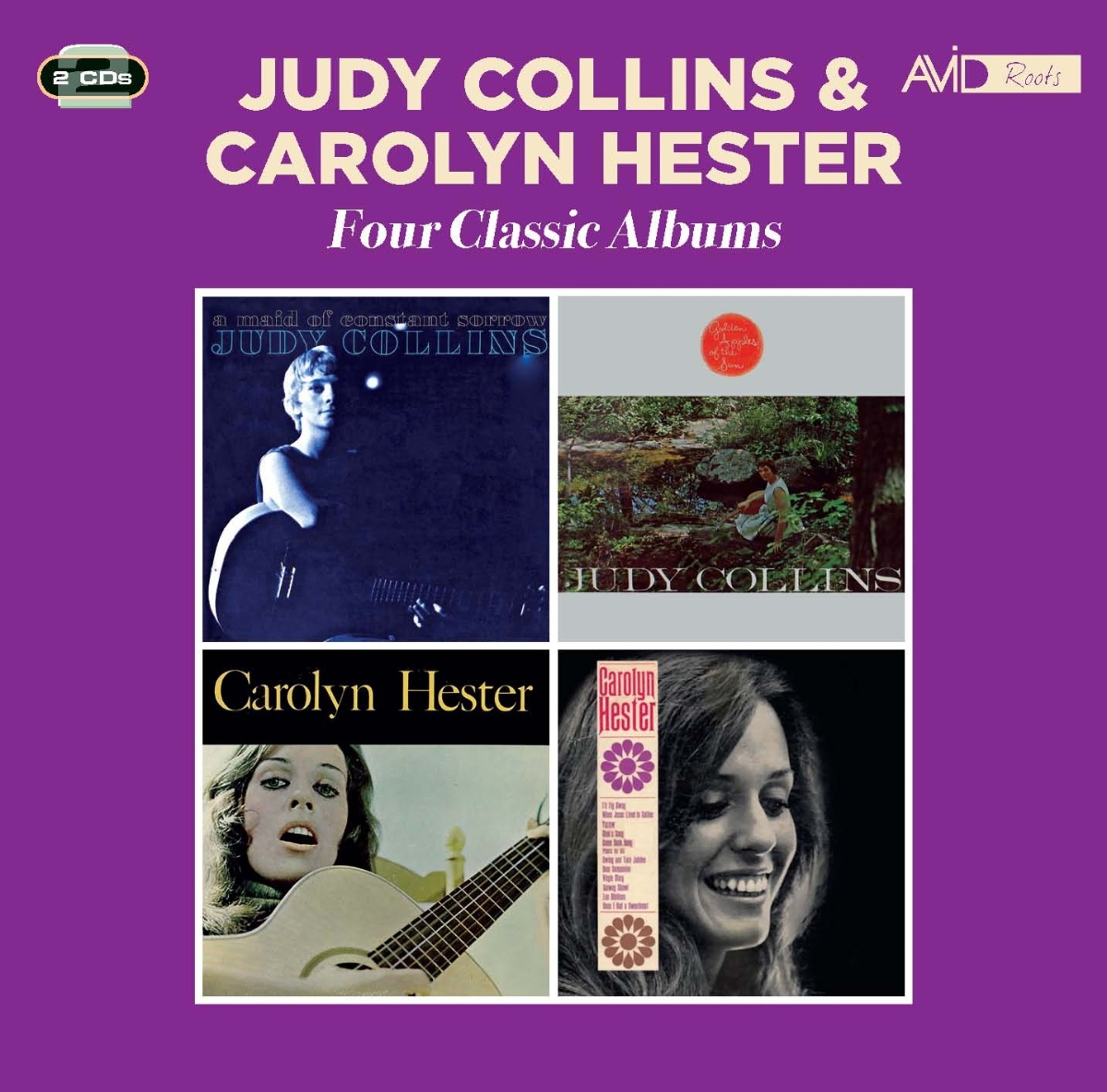 CD Judy Collins - FOUR CLASSIC ALBUMS
