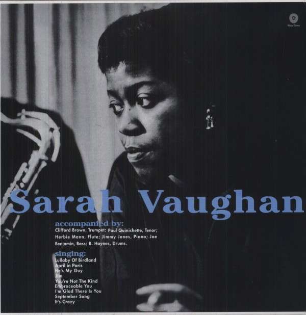 Vinyl Sarah Vaughan - SARA VAUGHAN WITH CLIFFORD BROWN