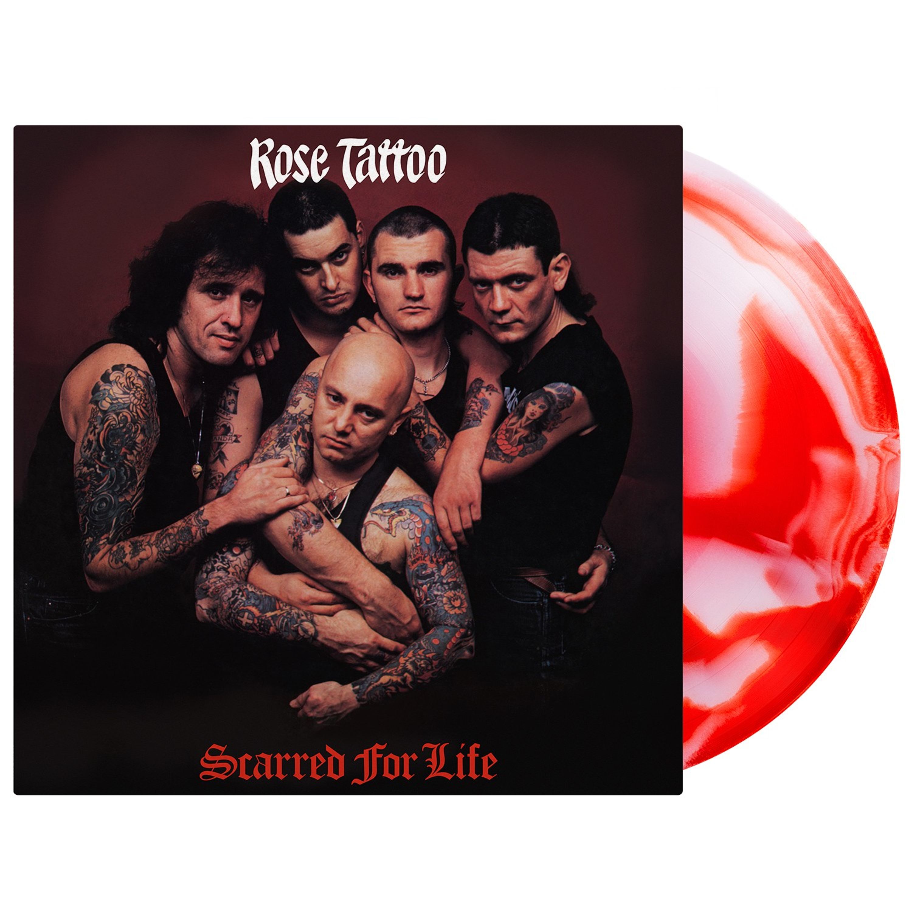 Vinyl Rose Tattoo - SCARRED FOR LIFE
