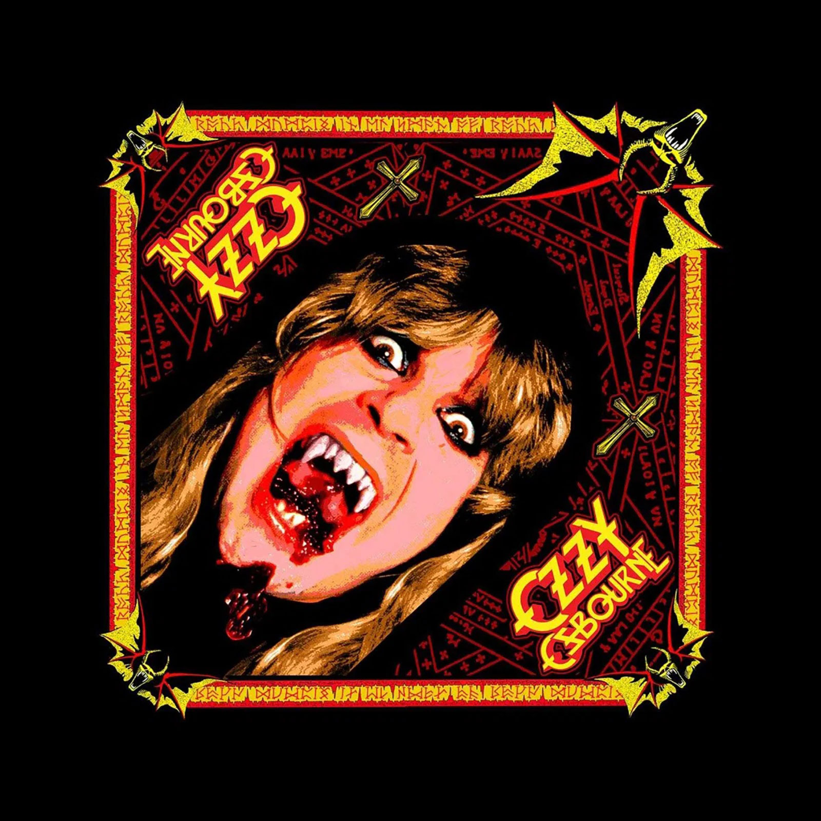 Šatka Ozzy Osbourne - Speak Of The Devil, Unisex,Čierna,Univerzálna