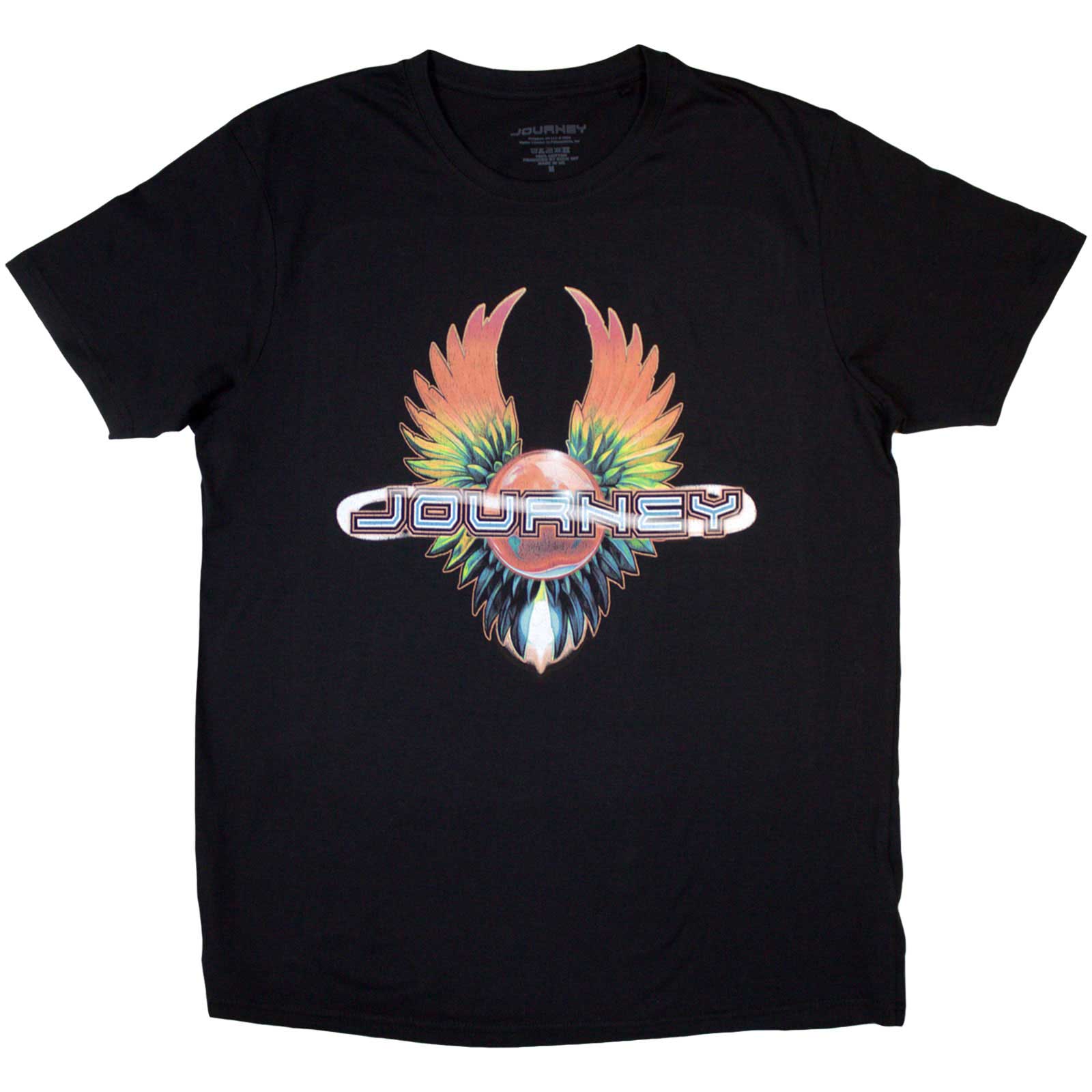 Tričko Journey - Tie-Dye Wings, Unisex,Čierna,XXL