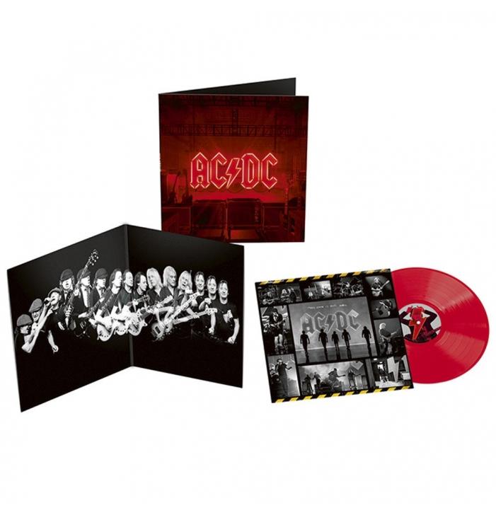 Vinyl AC/DC - POWER UP Red Colored