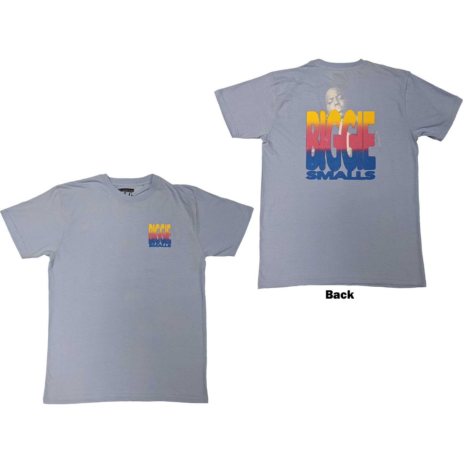 Tričko Biggie Smalls - Halftone Biggie, Unisex,Fialová,XXL