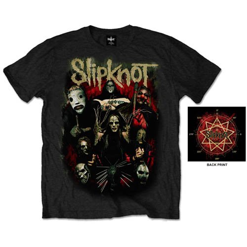 Tričko Slipknot - Come Play Dying, Unisex,Čierna,XXL