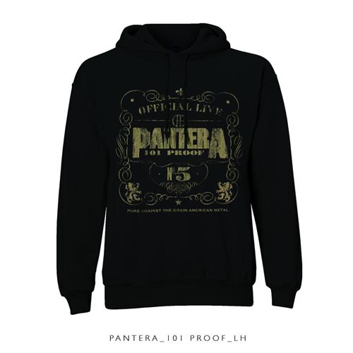 Mikina Pantera - 101 Proof, Unisex,Čierna,XXL