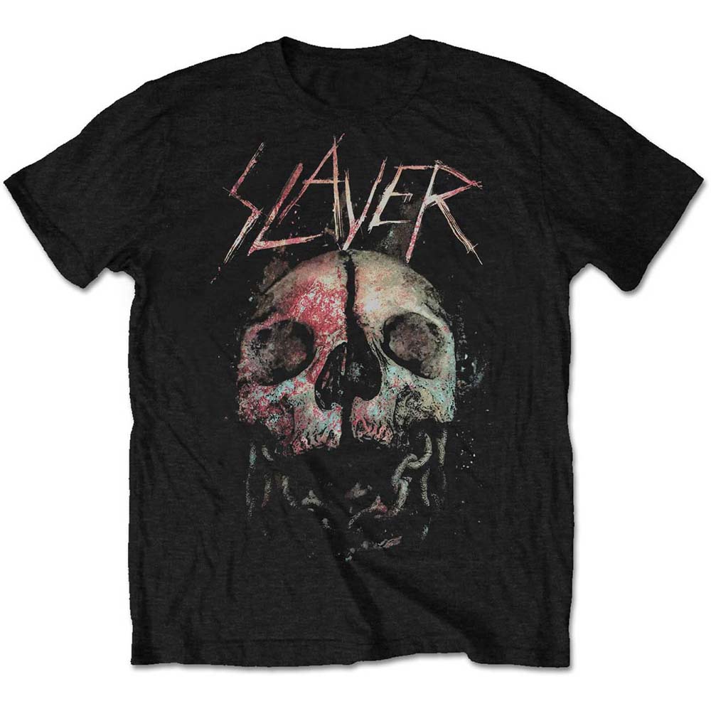 Tričko Slayer - Cleaved Skull, Unisex,Čierna,XXL