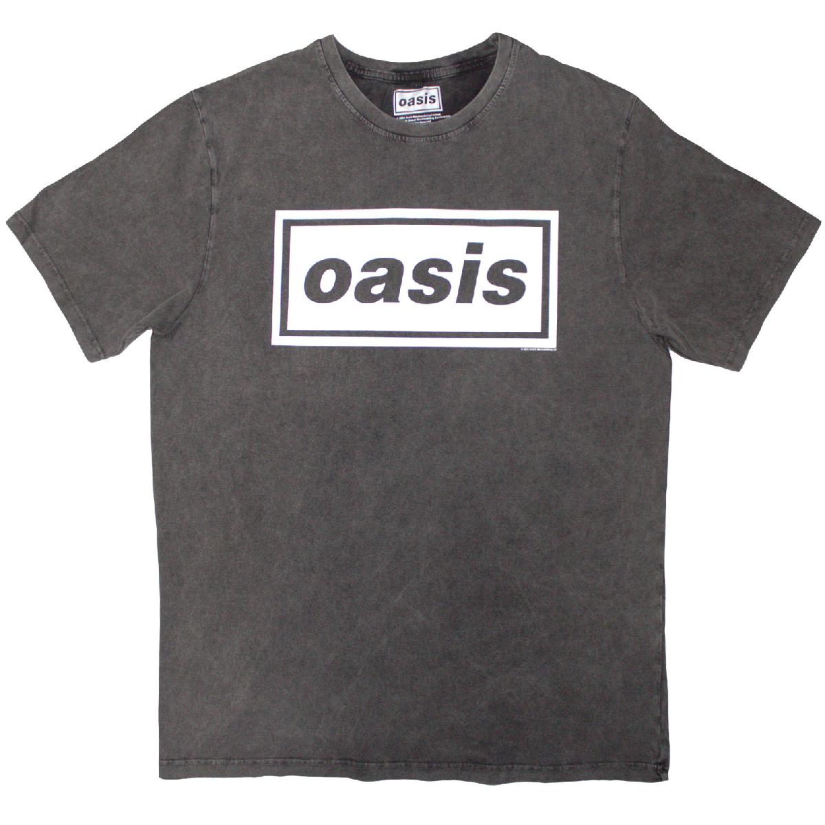 Tričko Oasis - Decca Logo, Unisex,Šedá,XXL