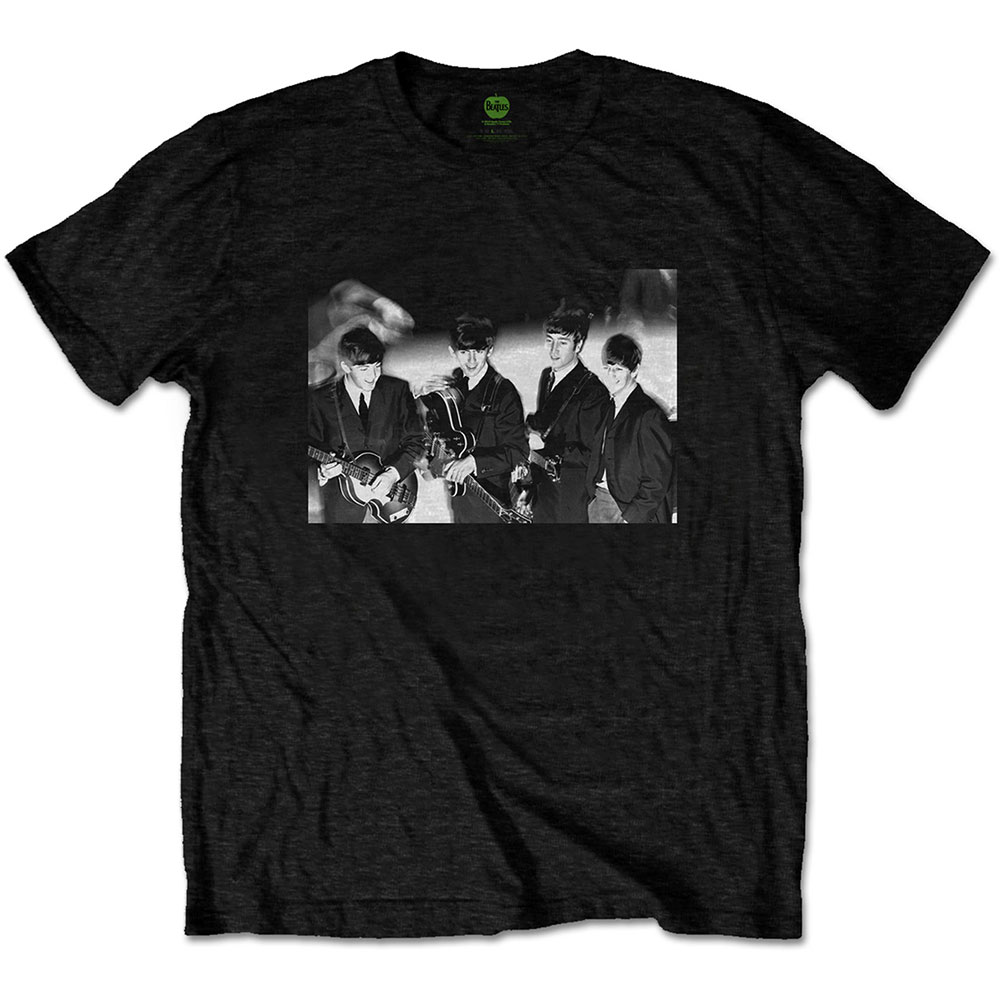 Tričko The Beatles - Smiles Photo, Unisex,Čierna,S