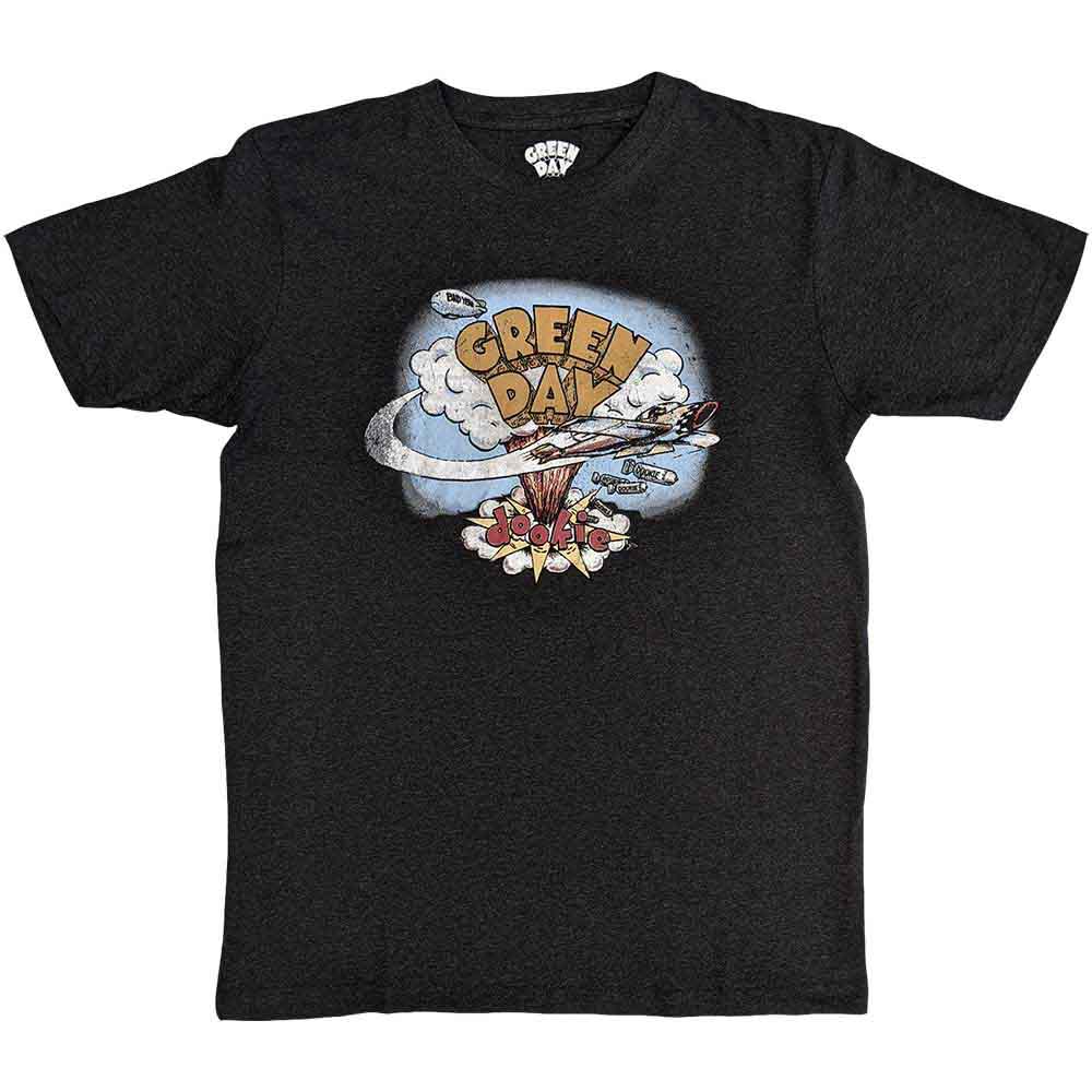 Tričko Green Day - Dookie Vintage, Unisex,Šedá,XXL