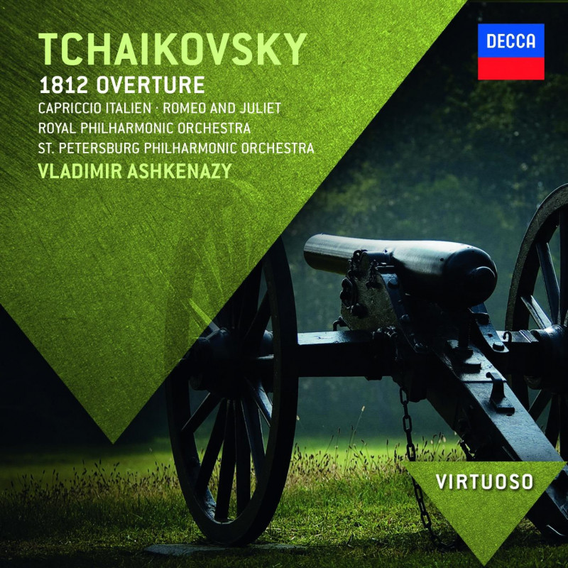 CD Vladimir Ashkenazy and the Royal Philharmonic Orchestra - ČAJKOVSKIJ: PŘEDEHRA 1812/ROMEO A JULIE