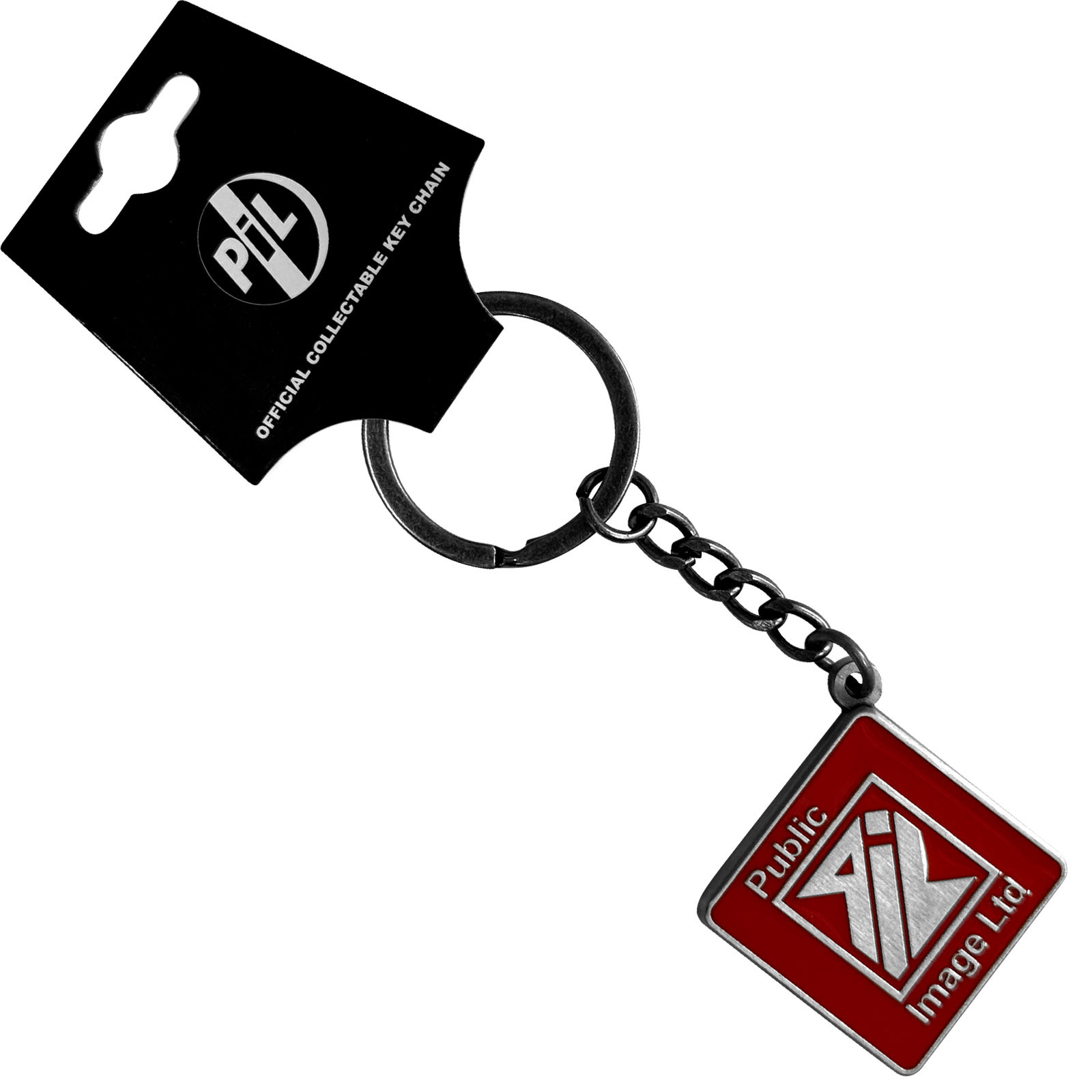 Kľúčenka PIL Public Image Ltd - New Logo Red