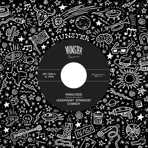 Vinyl The Legendary Stardust Cowboy - 7-PARALYZED/DOWN THE WRECKING YARD