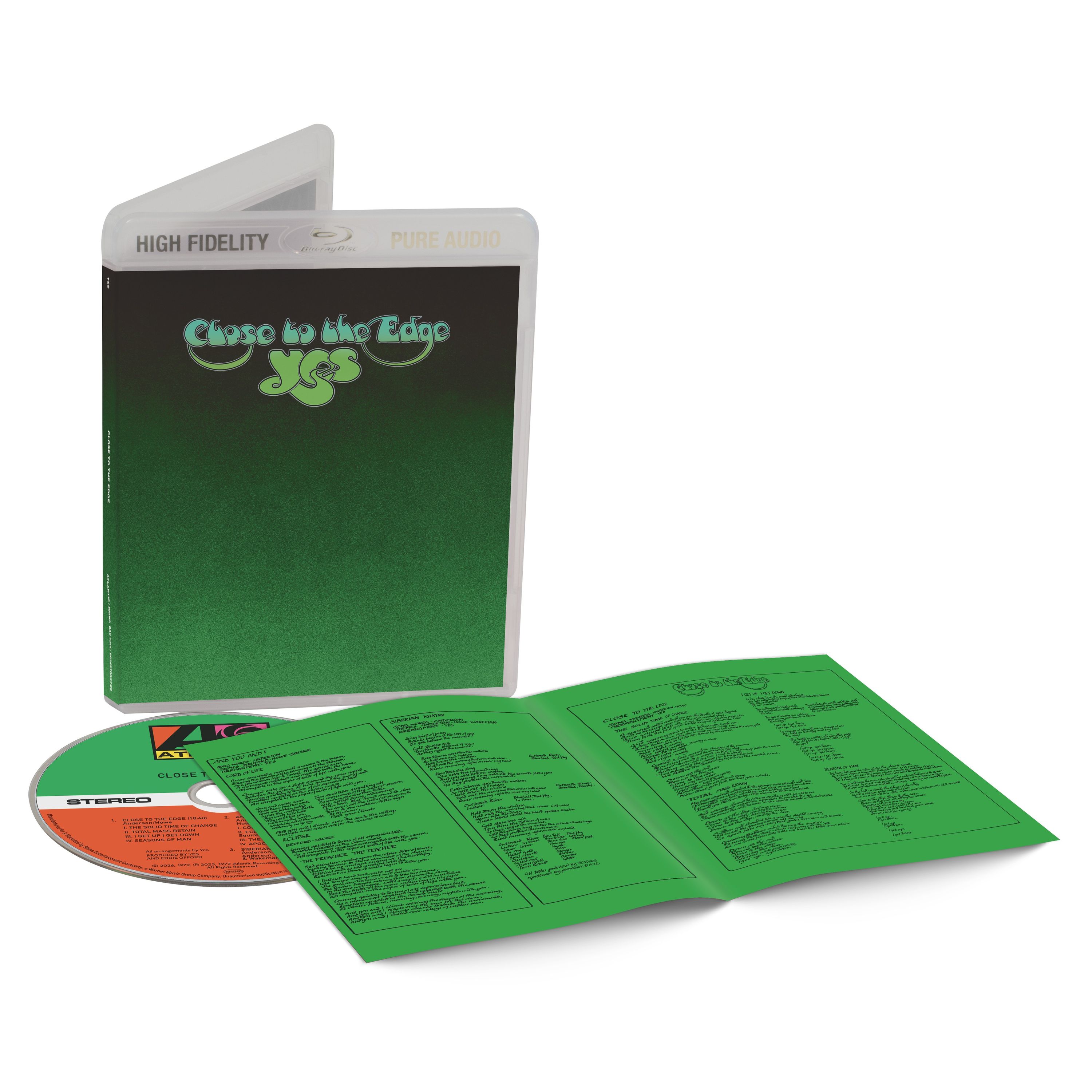 Blu-ray Yes - CLOSE TO THE EDGE