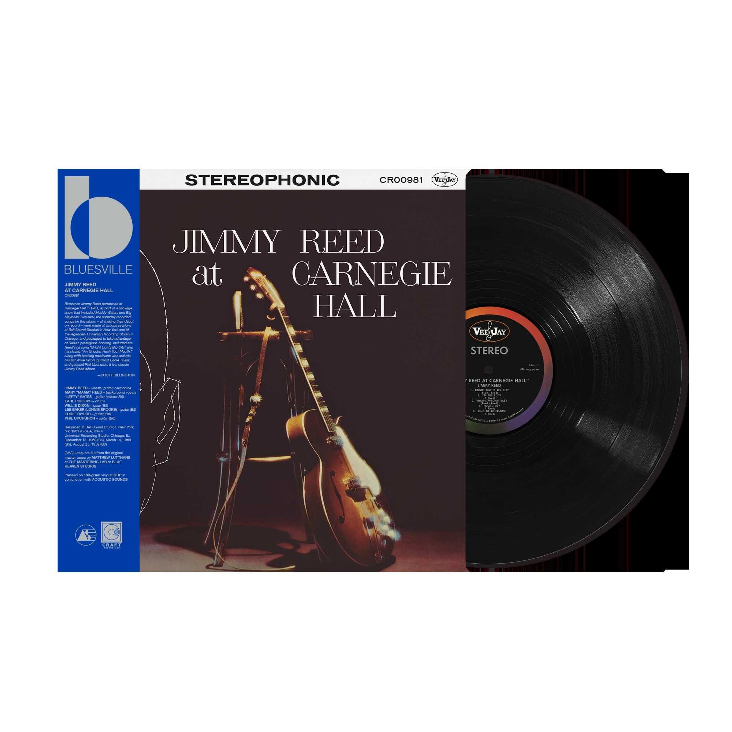 Vinyl Jimmy Reed - JIMMY REED AT CARNEGIE...