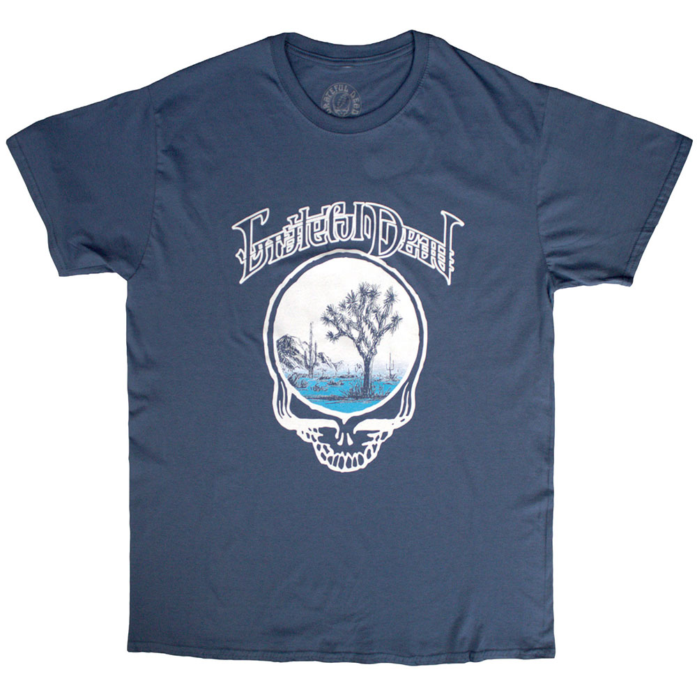 Tričko Grateful Dead - Joshua Tree, Unisex,Modrá,XXL