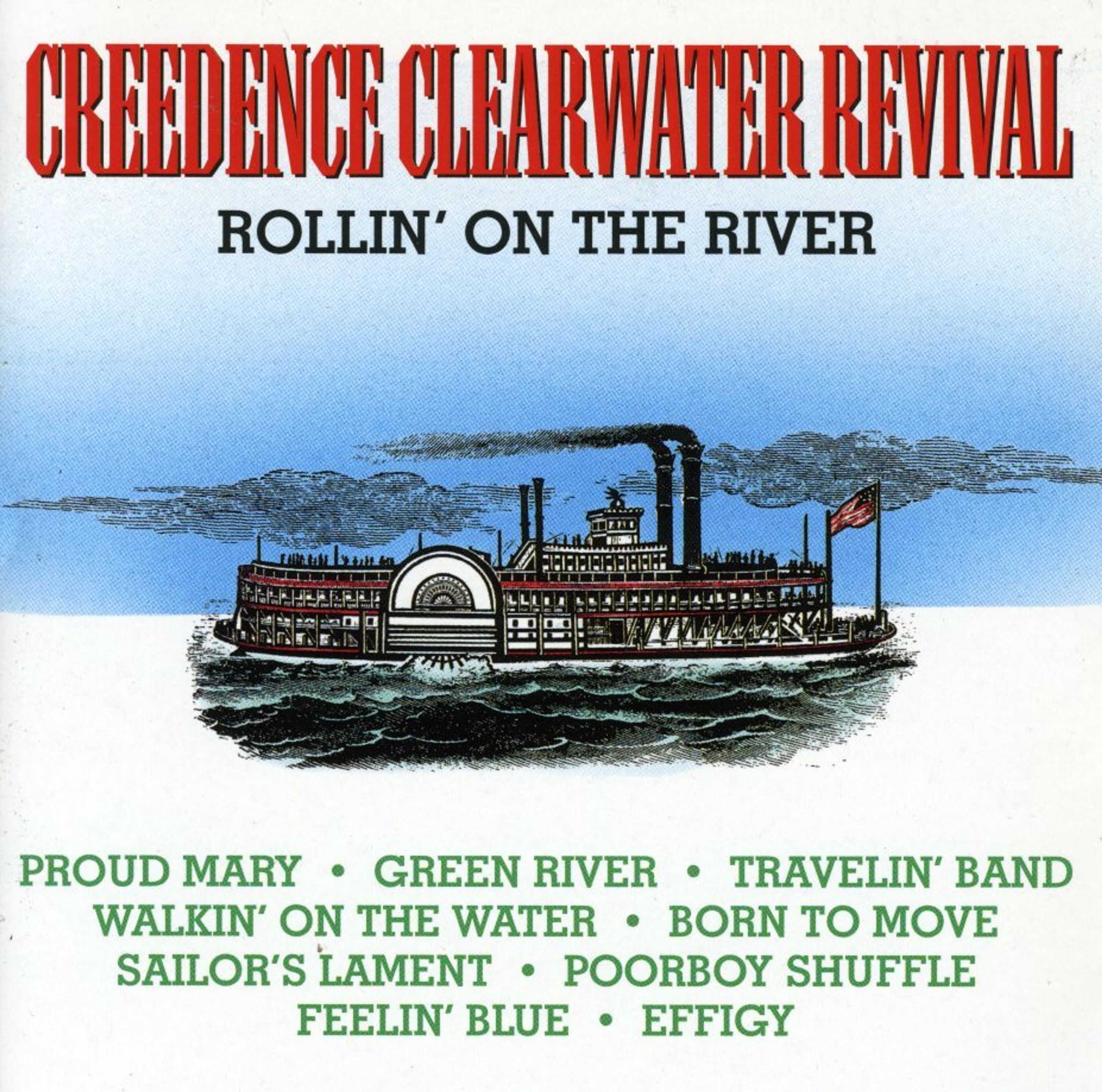 CD Creedence Clearwater Revival - ROLLIN' ON THE RIVER