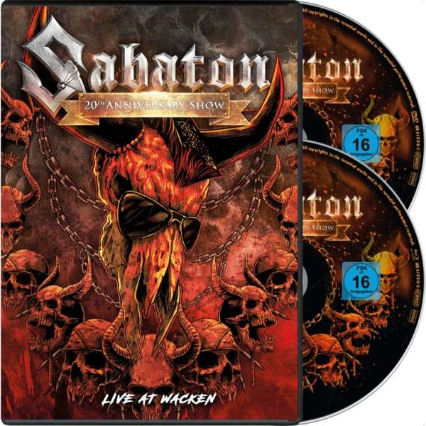 DVD Sabaton - 20th Anniversary Show