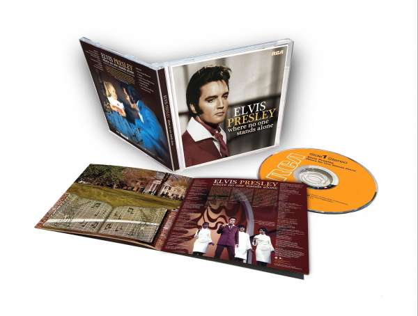 CD Elvis Presley - WHERE NO ONE STANDS ALONE