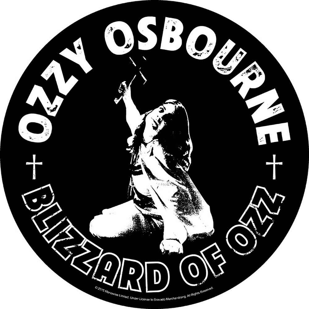 Nažehlovačka Ozzy Osbourne - Blizzard Of Ozz