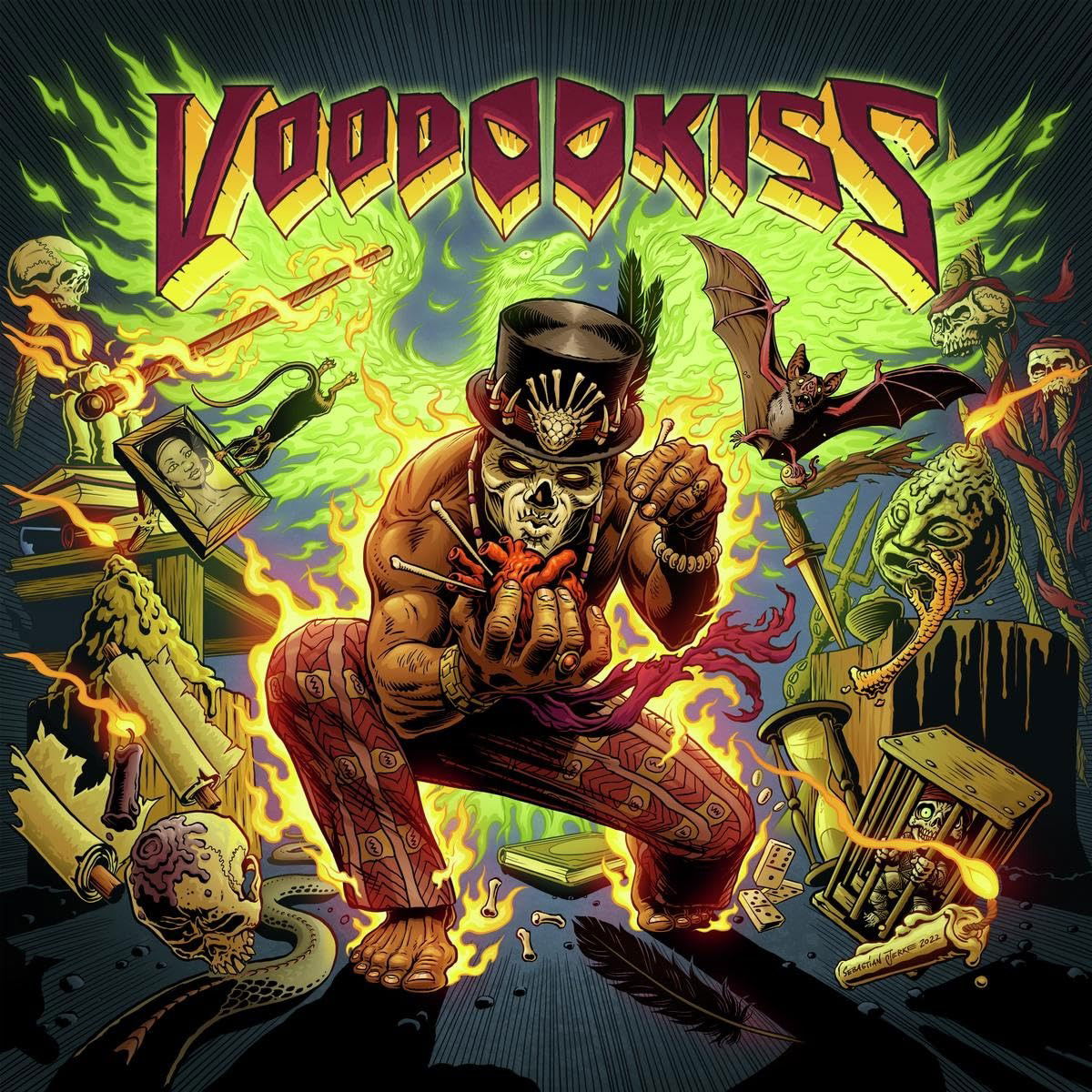 Vinyl Voodoo Kiss - VOODOO KISS (RED MARBLED VINYL)