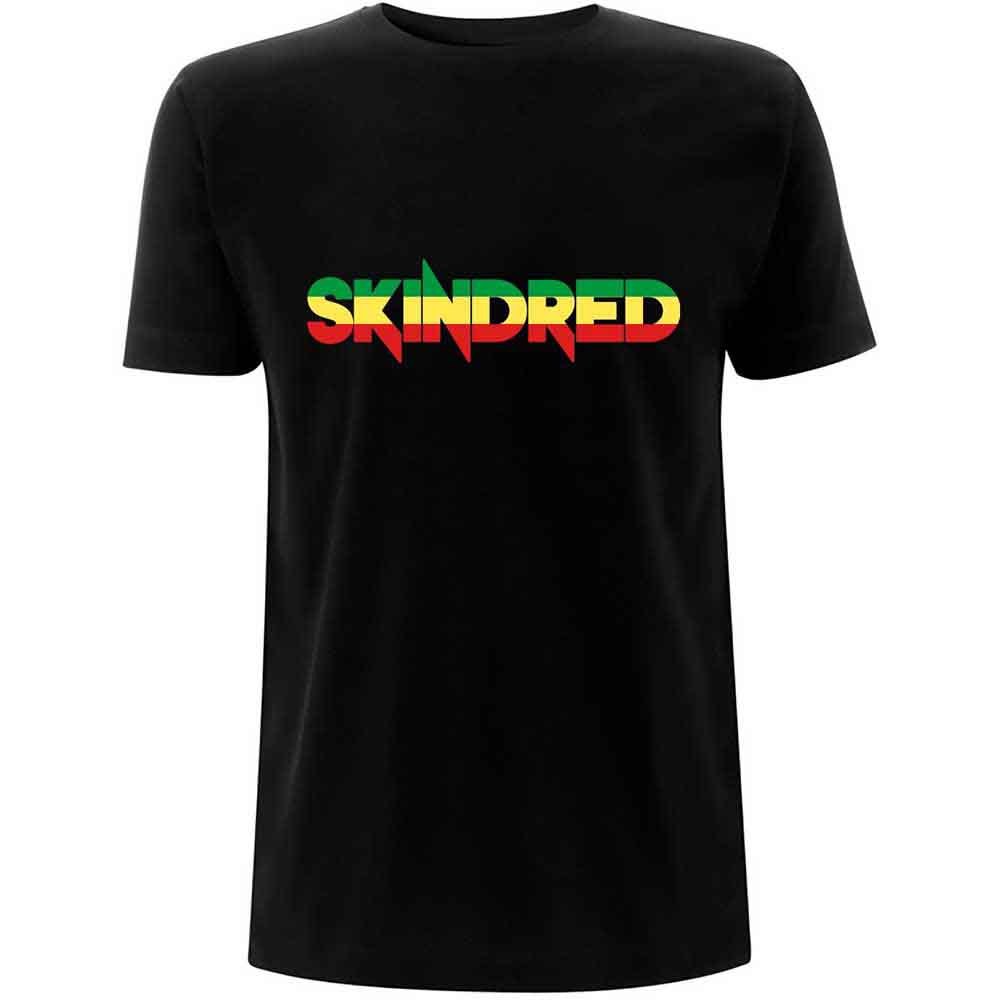 Tričko Skindred - Rasta Logo, Unisex,Čierna,S