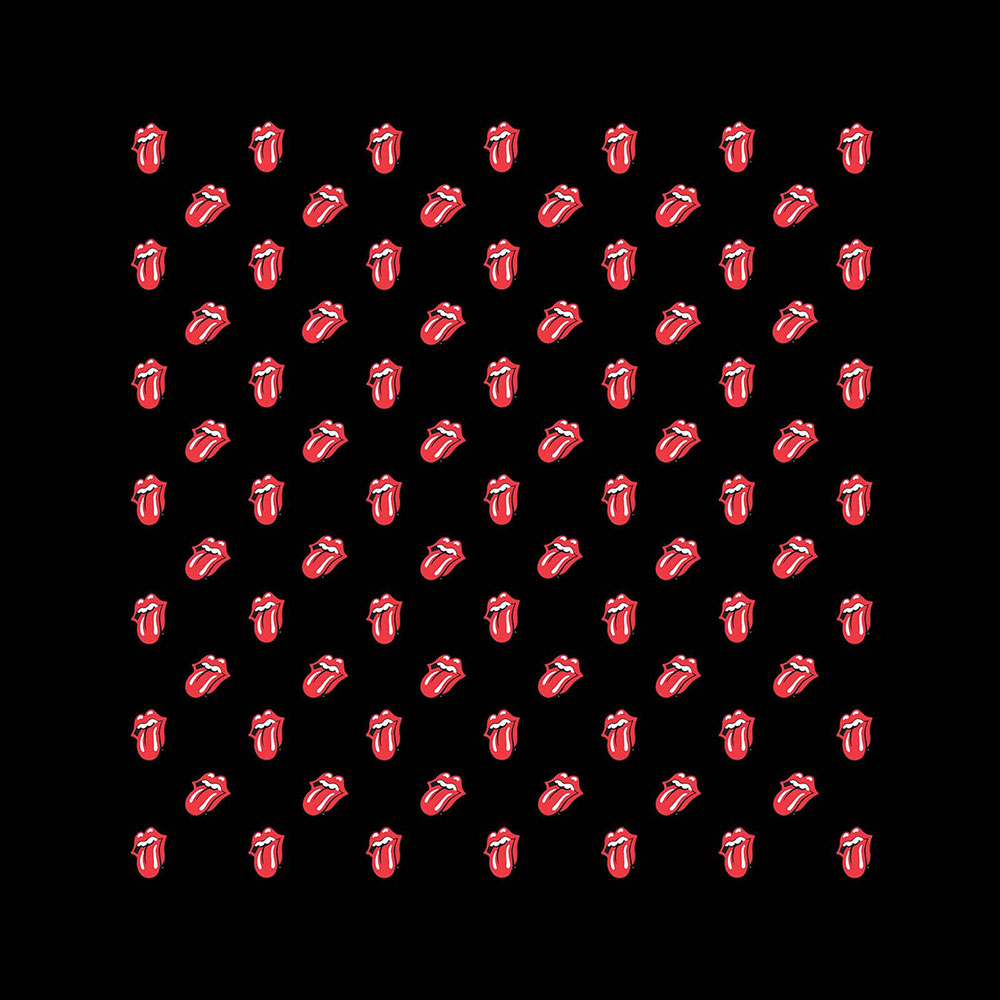 Šatka The Rolling Stones - Tongues, Unisex,Čierna,Univerzálna