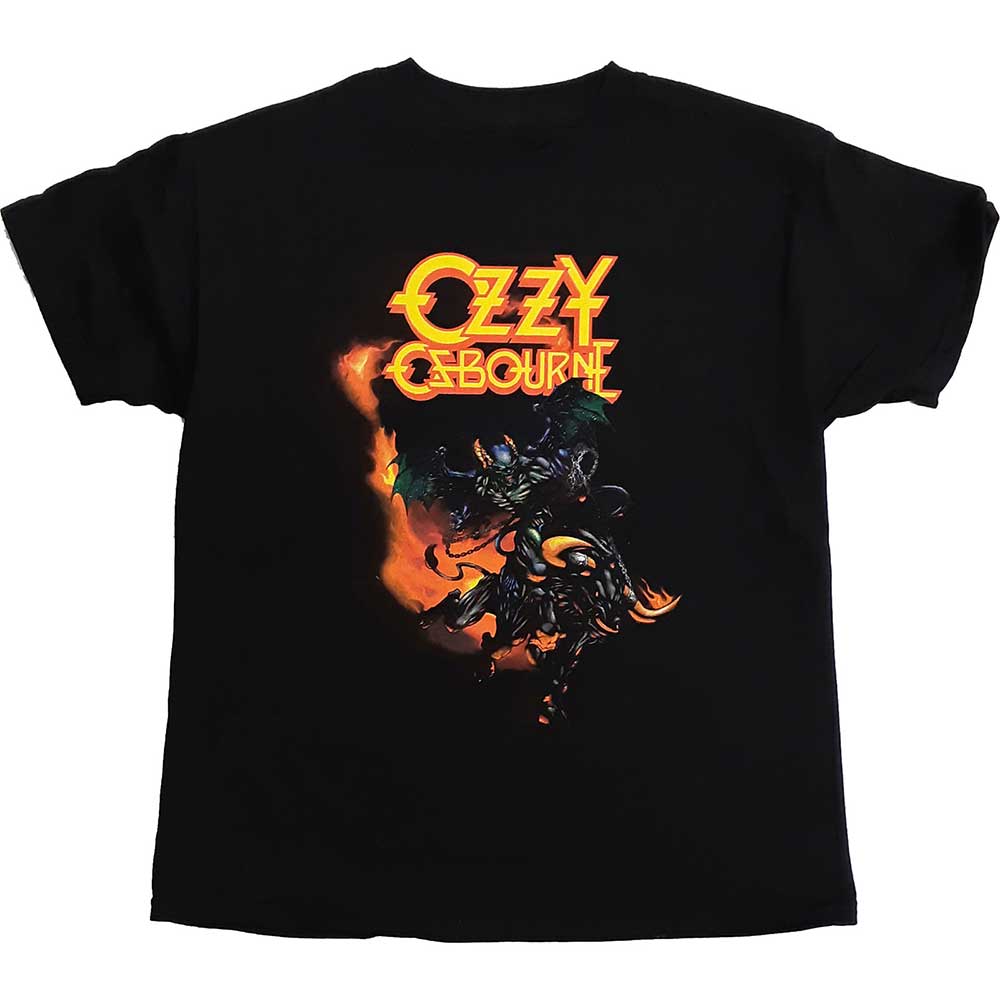 Tričko Ozzy Osbourne - Demon Bull, Dieťa,Čierna,12 – 14 rokov