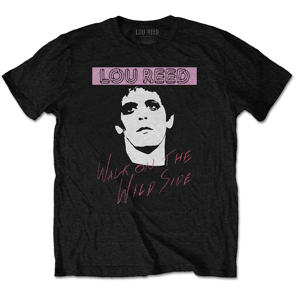 Tričko Lou Reed - Walk On The Wild Side, Unisex,Čierna,XXL