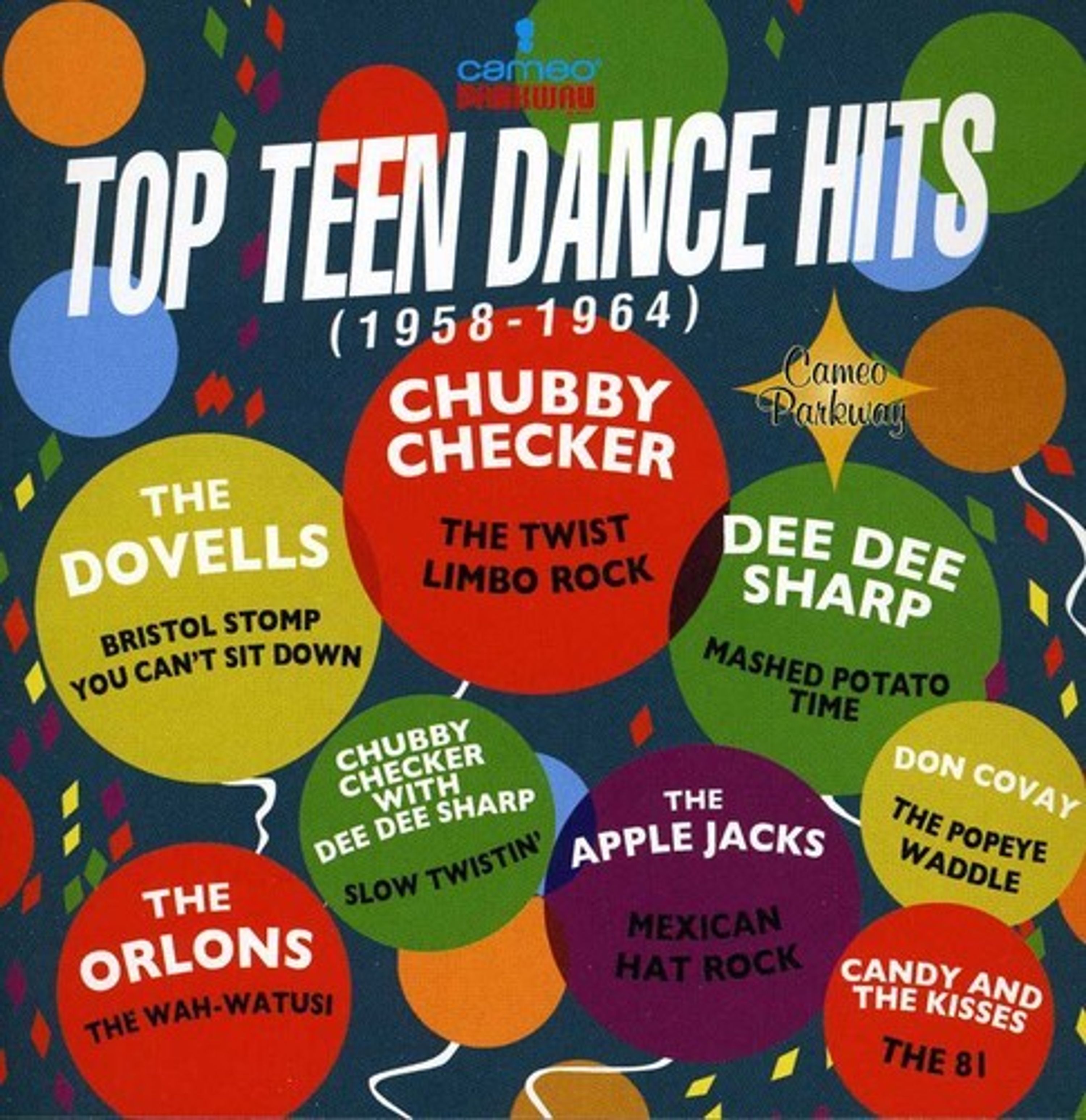 CD V/A - V/A - Top Teen Dance Hits (1958-1964)