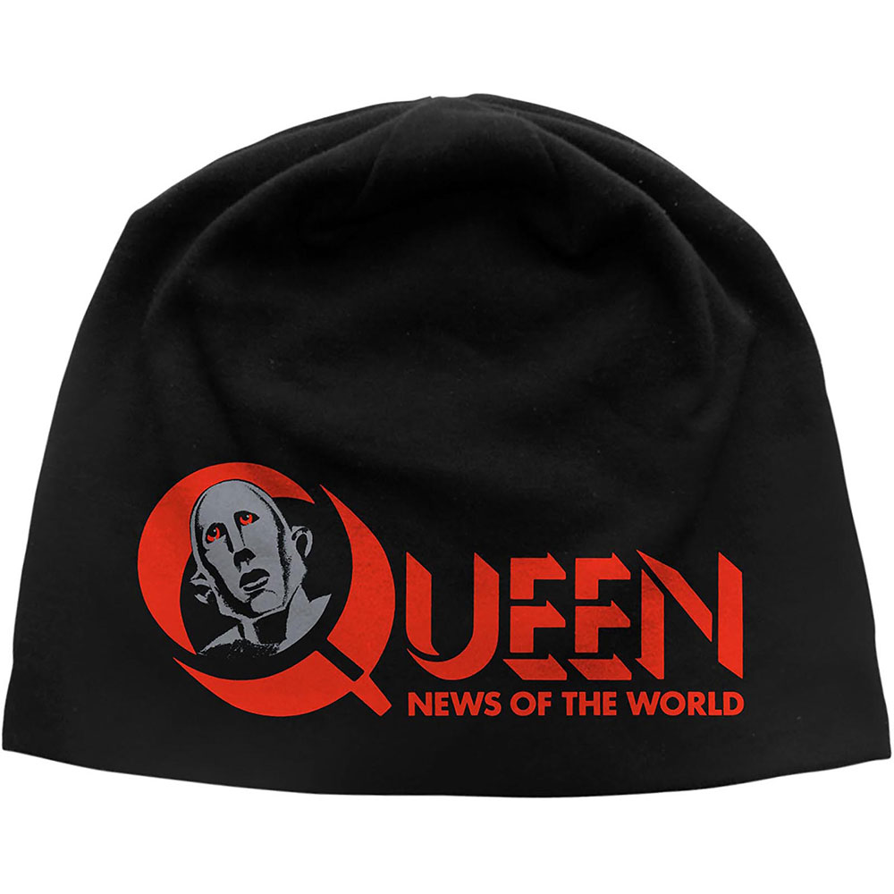 Čapica Queen - News of the World, Unisex,Čierna,Univerzálna