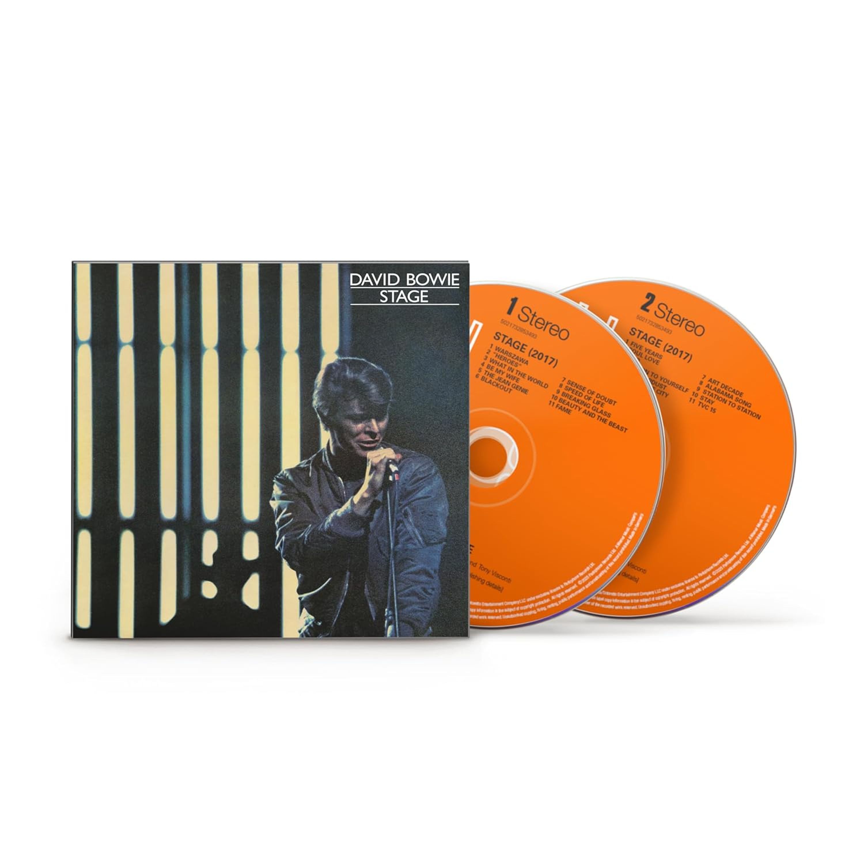 CD David Bowie - STAGE (LIVE, 2017 REMASTER)
