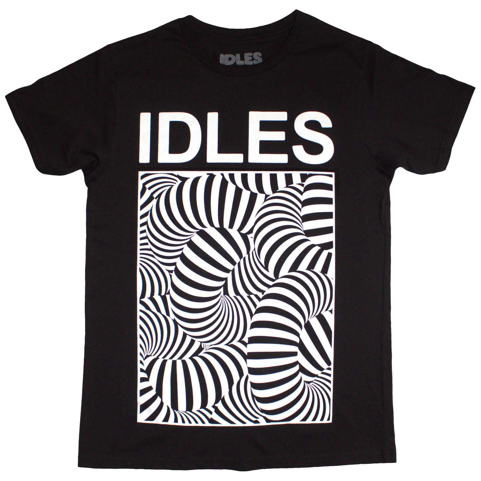 Tričko IDLES - Psych Tubes, Unisex,Čierna,XXL