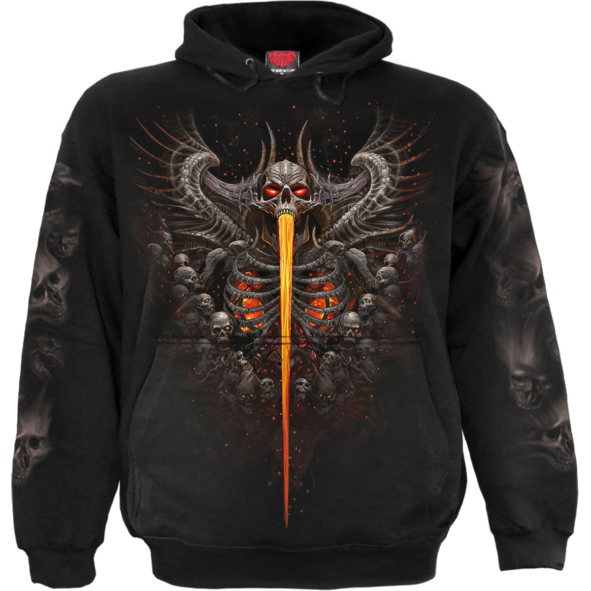Mikina Spiral Stairs - Gates Of Hell, Unisex,Čierna,M