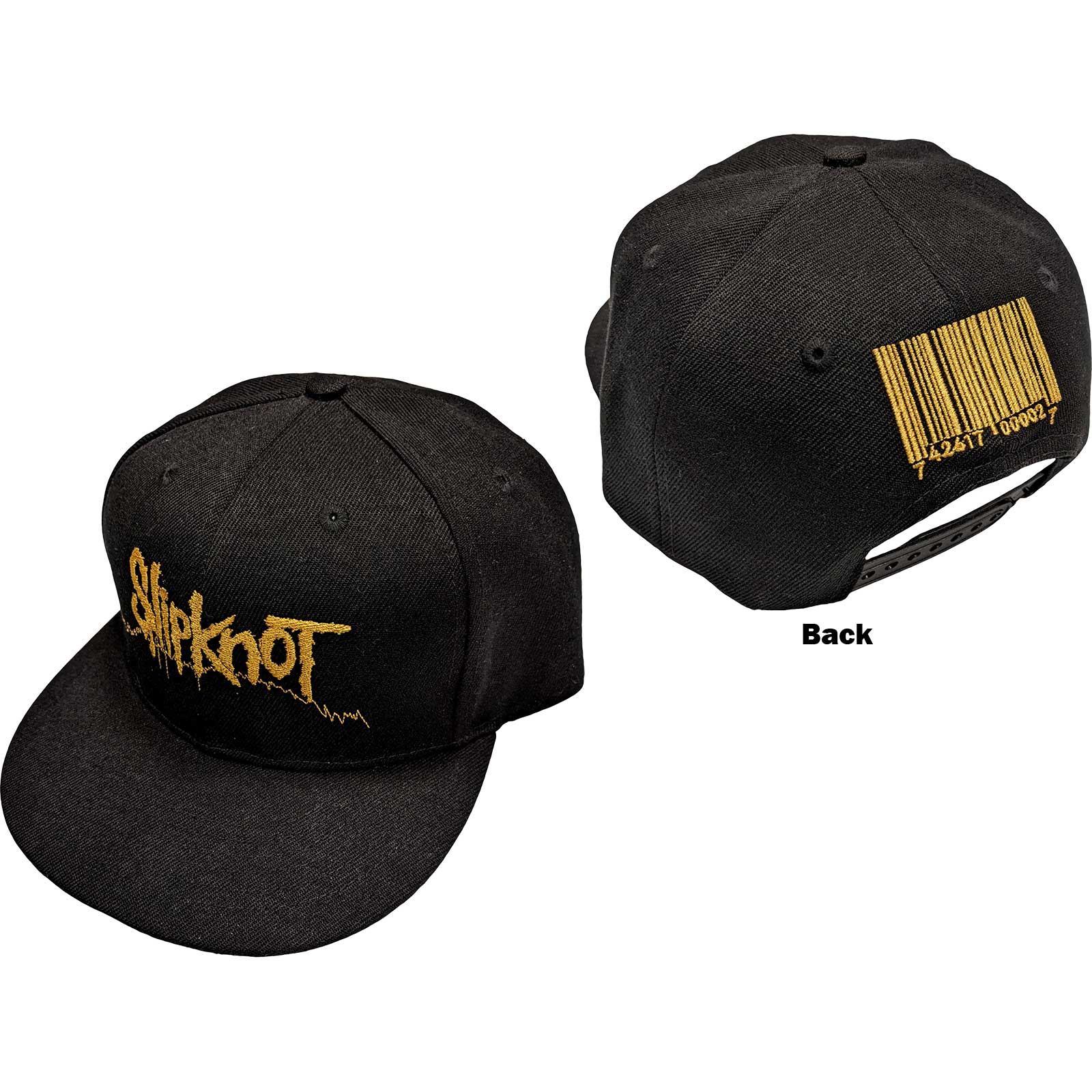 Šiltovka Slipknot - Barcode, Unisex,Čierna,Univerzálna